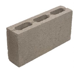 BLOCK NW 4X8X16 CORED